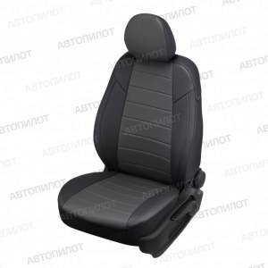 Чехлы из экокожи на Audi Q3 (фабрика Автопилот)