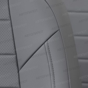 Чехлы из экокожи на Audi Q3 (фабрика Автопилот)