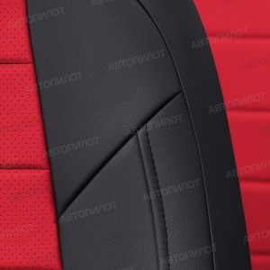 Чехлы из экокожи на Audi Q3 (фабрика Автопилот)