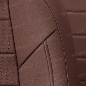Чехлы из экокожи на BMW X1 e84 (фабрика Автопилот)