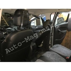 Чехлы с алькантарой для Ford Kuga 2  (Автопилот)