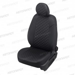 Чехлы из экокожи с ромбом Hyundai IX-35 (Автопилот)