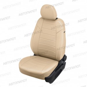 Чехлы из экокожи Hyundai IX-35 (фабрика Автопилот)
