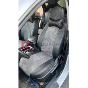 Чехлы с жаккардом на Hyundai IX-35 (Автопилот)