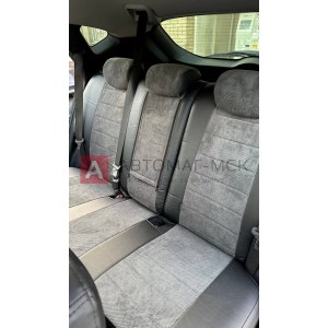 Чехлы с жаккардом на Hyundai IX-35 (Автопилот)