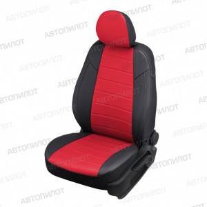 Чехлы из экокожи Hyundai IX-35 (фабрика Автопилот)