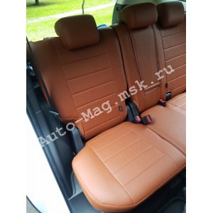 Чехлы из экокожи Mitsubishi Outlander 3 (Автопилот)