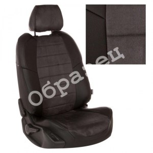 Чехлы с алькантарой Nissan Qashqai j10 (Автопилот)
