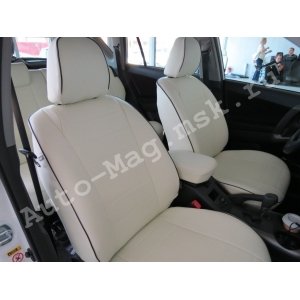 Чехлы из экокожи на Toyota RAV 4 XA40 (Автопилот)