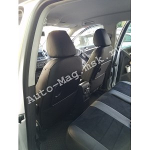 Чехлы с алькантарой для VW Tiguan 2 (Автопилот)