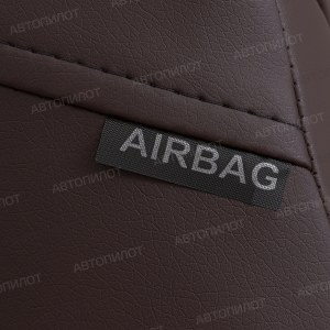 Чехлы из экокожи на Audi Q3 (фабрика Автопилот)