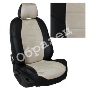 Чехлы с алькантарой Nissan Qashqai j10 (Автопилот)