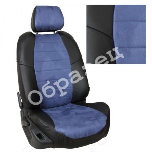 Чехлы с алькантарой Nissan Qashqai j10 (Автопилот)