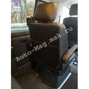 Чехлы из экокожи с ромбом VW Multivan Т6 (Автопилот)