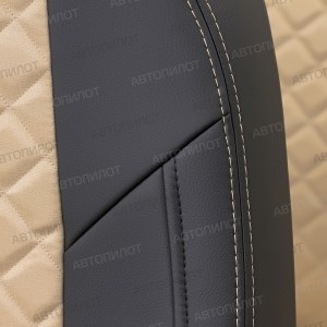 Чехлы с алькантарой ромб Chevrolet Cruze (Автопилот)