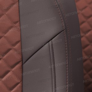 Чехлы с алькантарой ромб Chevrolet Cruze (Автопилот)