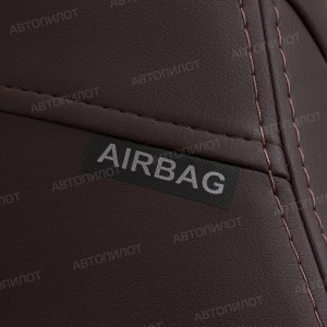 Чехлы из экокожи с ромбом на Audi Q3 (Автопилот)