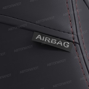 Чехлы из экокожи с ромбом на Audi Q3 (Автопилот)
