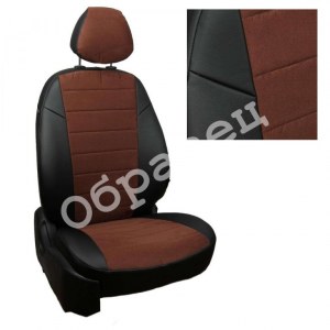 Чехлы с алькантарой на KIA Sportage 3 (Автопилот)
