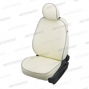 Чехлы из экокожи с ромбом на X-Trail T31 (Автопилот)