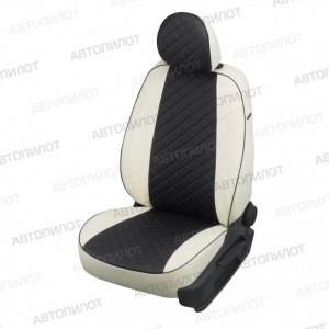 Чехлы из экокожи с ромбом на X-Trail T31 (Автопилот)