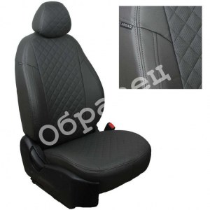 Чехлы из экокожи с ромбом на Qashqai j10 (Автопилот)