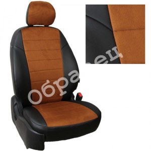 Чехлы с алькантарой Nissan Qashqai j10 (Автопилот)