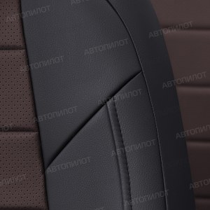 Чехлы из экокожи Renault Logan 2 (Автопилот)