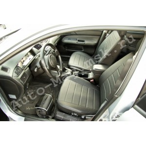 Чехлы из экокожи для Lancer 9 (Автопилот)