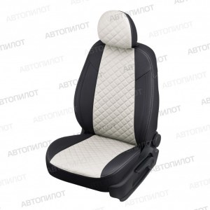 Чехлы из экокожи с ромбом на Mondeo 4 (Автопилот)