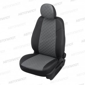Чехлы из экокожи с ромбом на Mondeo 4 (Автопилот)