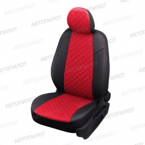 Чехлы с алькантарой ромб Corolla E150 (Автопилот)