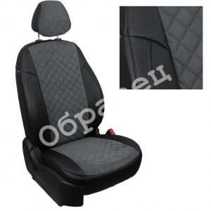Чехлы с алькантарой ромб Fortuner 2 (Автопилот)