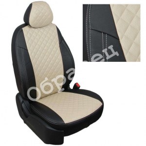 Чехлы из экокожи с ромбом Fortuner 2 (Автопилот)