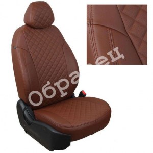 Чехлы из экокожи с ромбом Fortuner 2 (Автопилот)