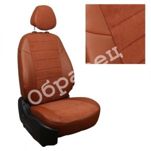 Чехлы с алькантарой для Cooper F56 (Автопилот)