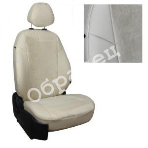 Чехлы с алькантарой для Cooper F56 (Автопилот)