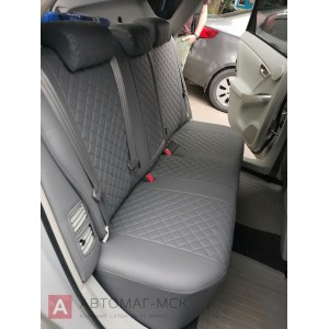 Чехлы из экокожи с ромбом Toyota Prius 30 (Автопилот)