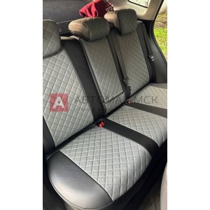 Чехлы из экокожи ромб Haval Jolion (Автопилот)
