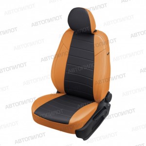 Чехлы из экокожи ромб на Renault Kaptur (Автопилот)
