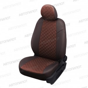 Чехлы с алькантарой ромб для Camry V70 (Автопилот)