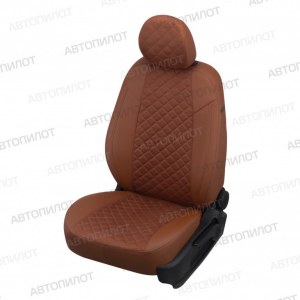 Чехлы с алькантарой ромб для Camry V70 (Автопилот)