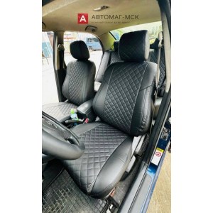 Чехлы из экокожи Corolla E120 (фабрика Автопилот)