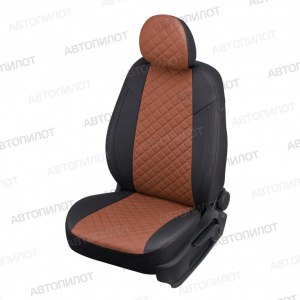 Чехлы из экокожи с ромбом Corolla 120 (Автопилот)