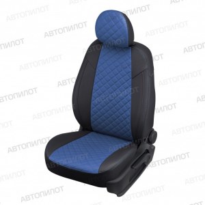Чехлы из экокожи с ромбом Corolla 120 (Автопилот)