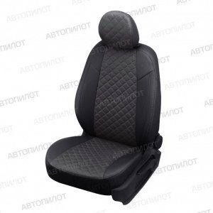 Чехлы с алькантарой ромб Corolla E120 (Автопилот)