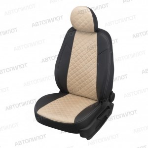 Чехлы с алькантарой ромб Corolla E120 (Автопилот)